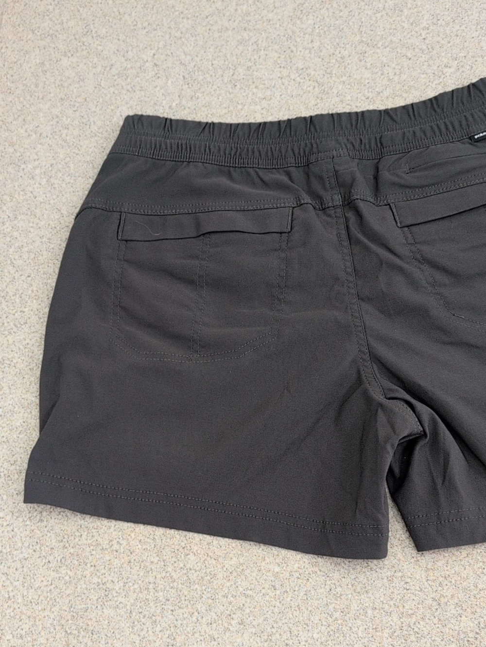 Prana Shorts, Elastic Waist, Pockets, 5 In Inseam Women's Size 12 - Picture 11 of 15